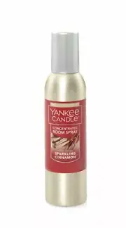Yankee Candle SPARKLING CINNAMON Home Fragrance ROOM Spray AIR Freshener Holiday