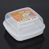 在飛比找ETMall東森購物網優惠-日本進口正品 IZUMI微波爐蒸饅頭包子餃子專用盒蒸盒蒸籠碗