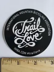 IMBA LOVE BIKE STICKER Frame BMX Ride Race MTB bicycle Authentic Decal Sticker