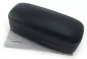 Genuine Oroton Sunglasses Case Hard Clamshell Eyeglass Storage Black Leather