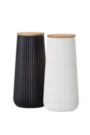 Scape Pepper and Salt Mill Set (Black/White) - 12.3cm