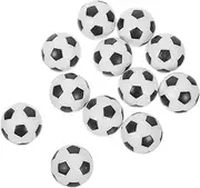 MUSISALY 12pcs Table Soccer Balls: 32mm Mini Foosball Replacement Balls Supplies for Table Football Game Home Offices Accessories