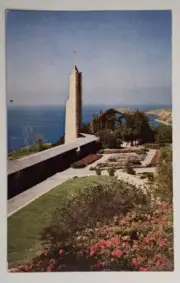 Portuguese Bend, California - The Wayfarers' Chapel Postcard