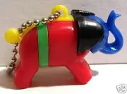 1960 Gumball Machine Toy Elephant Keychain Puzzle