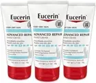 EUCERIN ADVANCED REPAIR HAND CREAM For VERY DRY SKIN 3 pack 2.7 each