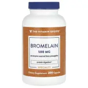 2 X The Vitamin Shoppe, Bromelain, 500 mg, 300 Capsules