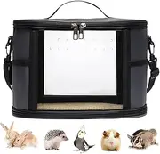Bird Travel Carrier, Lovebird Transport Cage, Parakeet Shoulder Bag 12.99x9.06x8.86 inches, Breathable Mesh Window, Foldable Lightweight Design, Outdoor Trips & Vet Visits