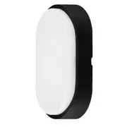 Mercator Fletcher 10W LED Oval Outdoor Bunker Wall Light