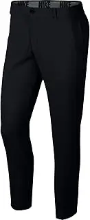 [Nike Golf] Nike M Nk FLX Slim Core Men's Golf Trousers, Mens, Trouser, AJ5491, Black/Black, 36W / 30L
