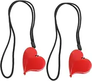 Hohopeti 1 Pair Durable Bib Holder Clips for Stroller Lost Mess Clamp Tool for Securing Bibs Pacifiers Convenient Pram Attachment Clips