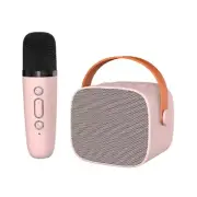 Bluetooth Speaker with 1 Microphone Mic Karaoke Machine Music Player for5448