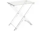 Acrylic Folding Tray Tablesquare Tray Drink Tableclear Acrylic Small Tablekitche