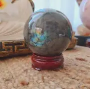 Labradorite Psychic Sphere Crystal 616 gms (GEM281)