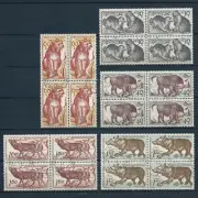 1959 CHECOSLOVAQUIA—SERIE COMPLETA 1037/1041—PARQUE NACIONAL TATRA 933/937 CTO