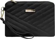 [AdiStylinno] Women’s Wristlet Wallets, Ladies Leather Slim Phone Purse, Large Capacity Zipper Clutch Handbag with Wrist Strap