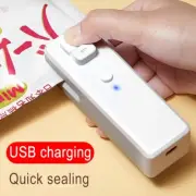 USB Rechargeable Portable Mini Heat Sealing Machine Plastic Bag Sealer Handheld