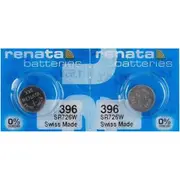 5 Pack Renata 396 Battery (SR726W) Silver Oxide 1.55V
