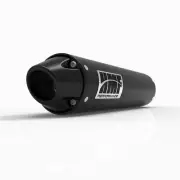HMF Performance Black Slip On Exhaust Black Euro Cap Can Am Outlander 1000 All