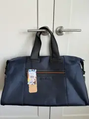 New ROBERT GRAHAM Navy Le Clerc II Weekend Bag