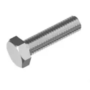 M8 x 130 304 Stainless Steel Hex Set Bolt - Box of 25