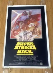 VF NM ROLLED Star Wars Empire Strikes Back 1981 Rerelease One sheet Movie Poster