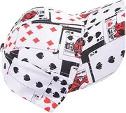 [Holibanna] Poker Hat Unisex Baseball Cap Sun Protection Outdoor Wide Brim Sun Hat for Men Women