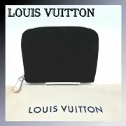 Louis Vuitton Zippy Coin Purse Epi Black Mini Wallet
