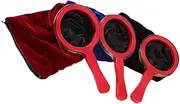 NOLITOY 3pcs Change Bag Twisting Handle Zipper Pouch for Stage Props for Tricks and Illusions Parties Festivals and Performances