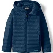 Lands' End Kids Thermoplume Hooded Jacket Size: XL 14/16