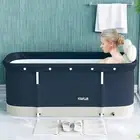 Bath Wide Foldable Seat Tub Bathtub Pillow 47 Concise Pump Tec Blast Weylan No