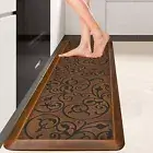 Amcomfy Thick Kitchen Mat,7/8 inch Anti Fatigue Non Slip Comfort Floor Mats E...