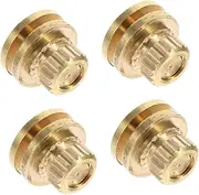 Generic Practical Speaker Holder 4pcs Pure Copper Spikes Shockproof Speaker Brackets Creative Speaker Accessories