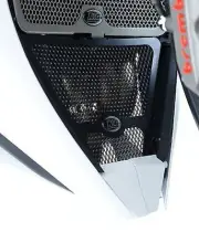 Honda CBR1000RR Fireblade 2012-2016 R&G Downpipe Grilles DG0006BK