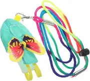 WOONEKY 1 Set Parrot Flight Suit with Leash Comfortable Bird Diaper Suit for Parrots Lovebirds Cockatiels Easy to Wear Washable Reusable for Keeping Birds Clean