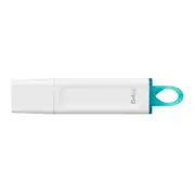 Kingston 64GB DataTraveler Exodia USB 3.2 Flash Drive with Protective Cap White
