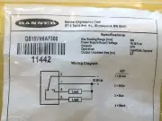 NEW BANNER QS18VN6AF300, 10-30VDC, Range 300mm Free Shipping!