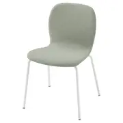 KARLPETTER chair, Gunnared light green/Sefast white
