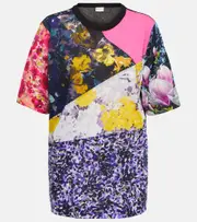 [Dries Van Noten] Dries Van Noten Patchwork T-shirt AU 10 multicoloured