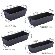Non-stick Cake-Pan Baking Mould Toast Bread Made Loaf Tin Bakeware Tray Mold