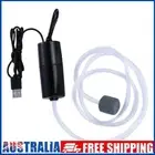 # Mini Aquarium Air Pump USB Fish Tank Aerator Silent Fish Tank Oxygen Pump(Blac