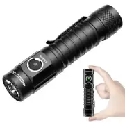S10Pro Rechargeable Flashlights LED 2500 High Lumens Super Bright Pocket Flas...
