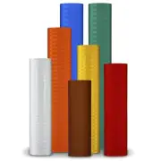 3M High Intensity Prismatic Reflective Sheeting 3932, Red, 18 in x 50yd