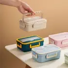 1000ml Lunch Box Meal Prep Containers Bento Box Outdoor Picnic Accessories