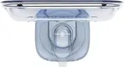 OXO Stronghold Suction Soap Dish, Clear