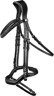 Waldhausen W-HA-9579401 Interlock Black Rhinestone with Reins X-LINE Black Full Size