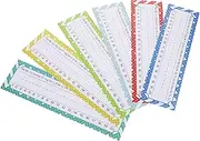 Gogogmee 1 Set Classroom Name Tags Desk Name Stickers for School DIY Nameplates Writable Labels Back-to-School Season Classroom Decor