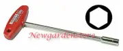 Key Socket 15cm Dismantling Parts Engine Lawn Mower Buggy 550705 5/16 Poll