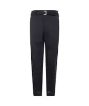 tapered trousers 1 BLACK
