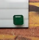Natural Emerald Square Octagon Cut 4.55 Carat Untreated Zambia Emerald Gemstone