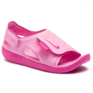 Nike Sunray Adjust 5 童鞋 中童 大童 涼鞋 包覆 防水 透氣 粉 【運動世界】 AJ9076-601